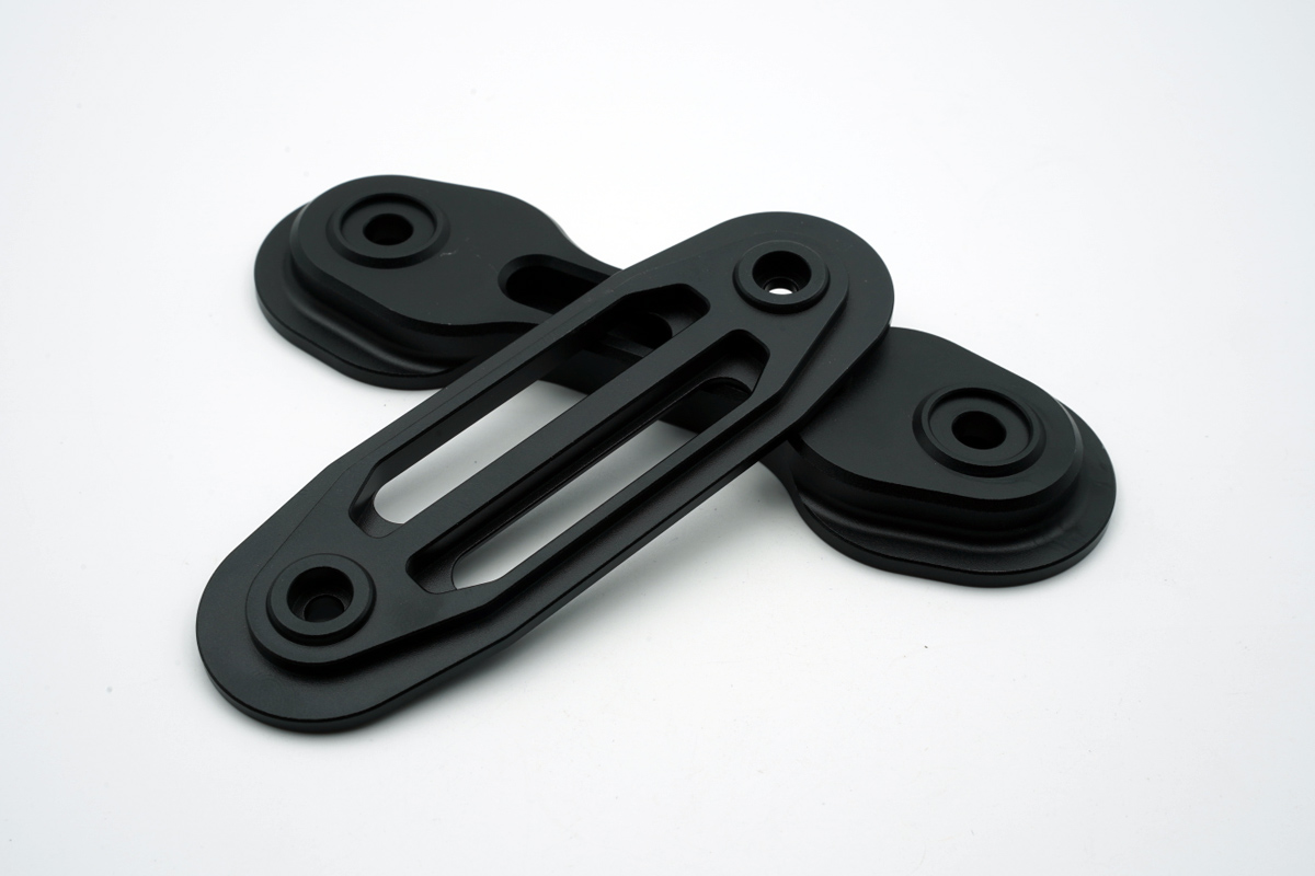 Black Anodized Aluminum 6061 Drone Fixed Bracket