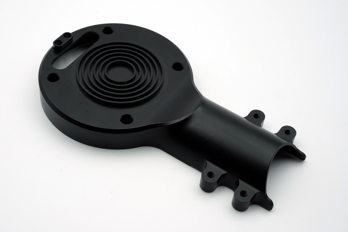 CNC Machined Aluminum 6061 Drone Brackets - Black Anodized
