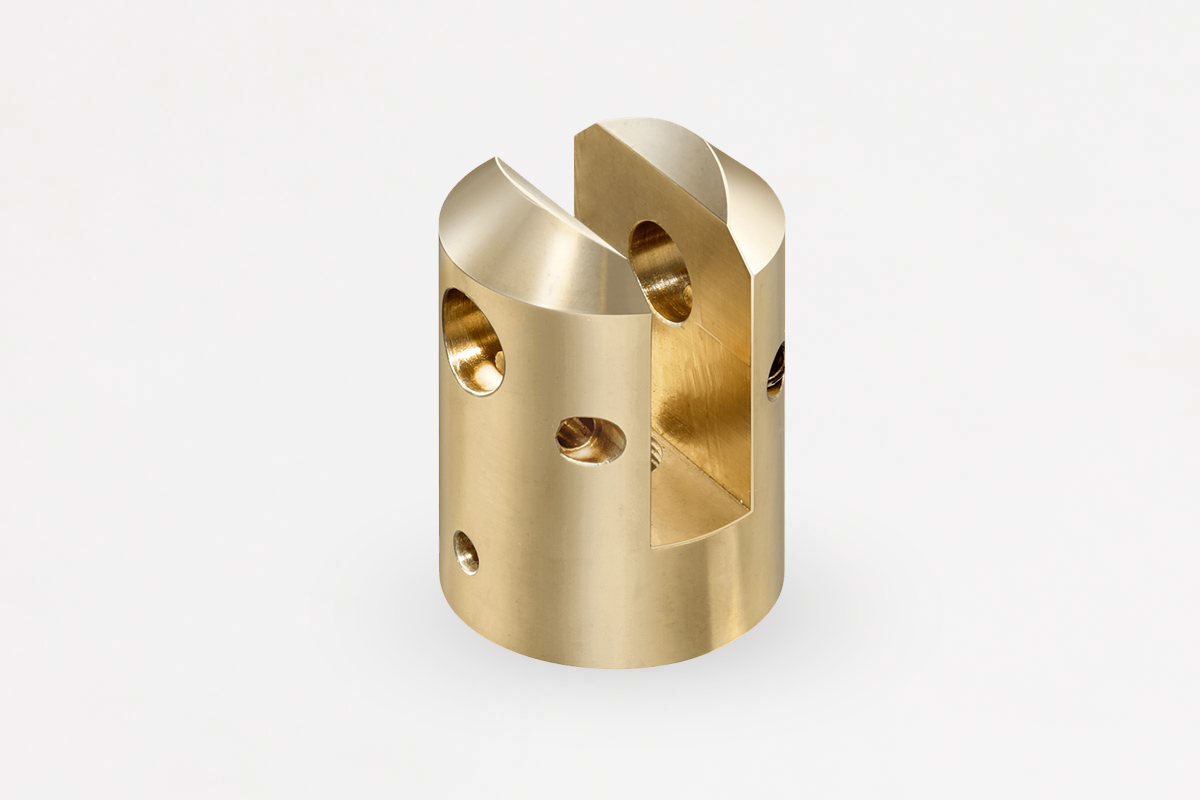 CNC Machined Parts from Brass C38500 | 2.0401 | CuZn39Pb3