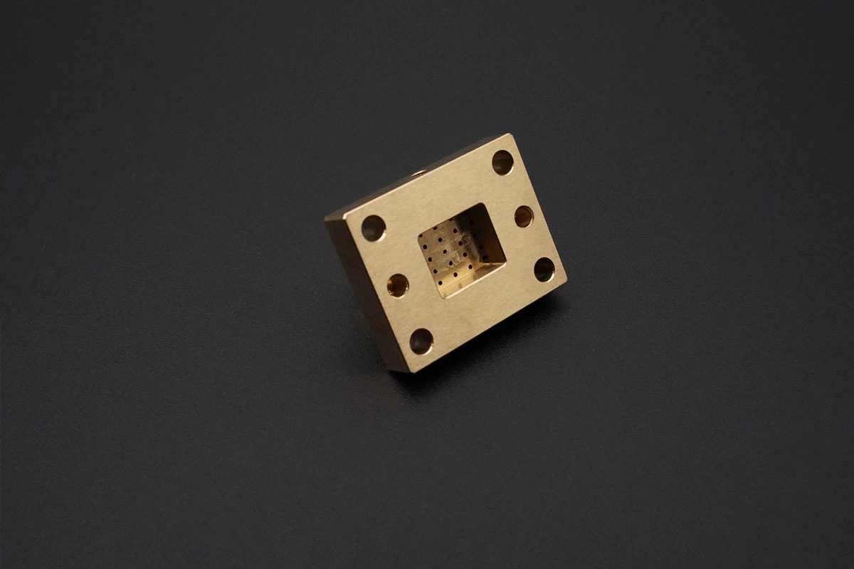CNC Machined Brass Nozzle Part
