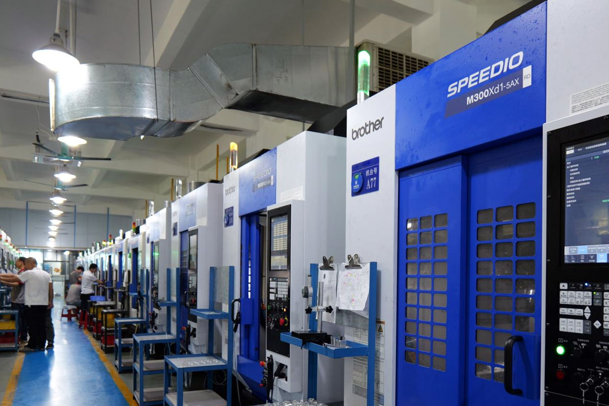 Integrated CNC Machining Workshop