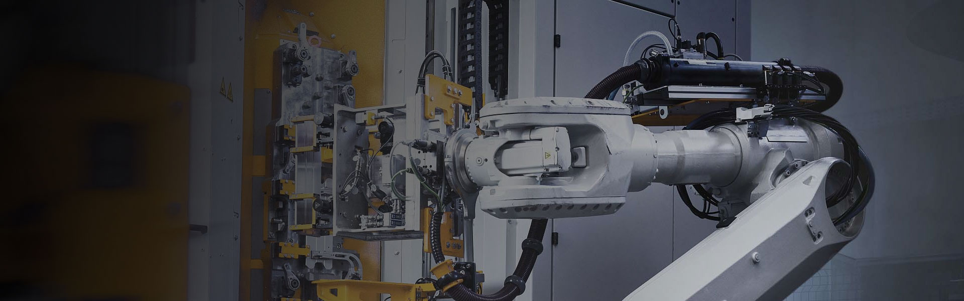 Close-up of a CNC machine manufacturing a precision industrial component